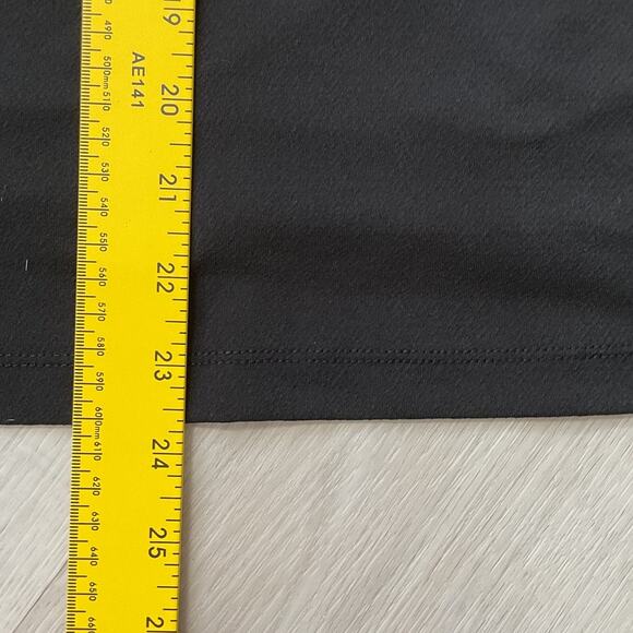 Carmen Marc Valvo Mesh Black Womens Size 1X Blouse - Picture 7 of 8